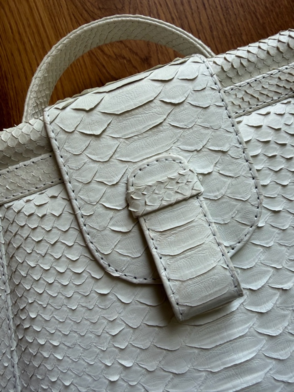 Ximena Kavalekas Python Top Handle Bag - Picture 3 of 10